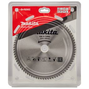 Диск пильный по алюминию 235х30 мм 80T Makita D-72992
