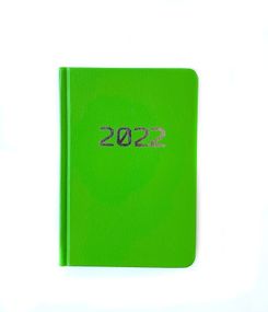 Планировщик еженедельник 4Profi формат A6 Датированный 2022 96 листов зеленый 904815