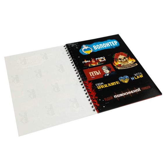 Патріотичний стікербук FGS48 українською 48 стікерів | Зображення 3