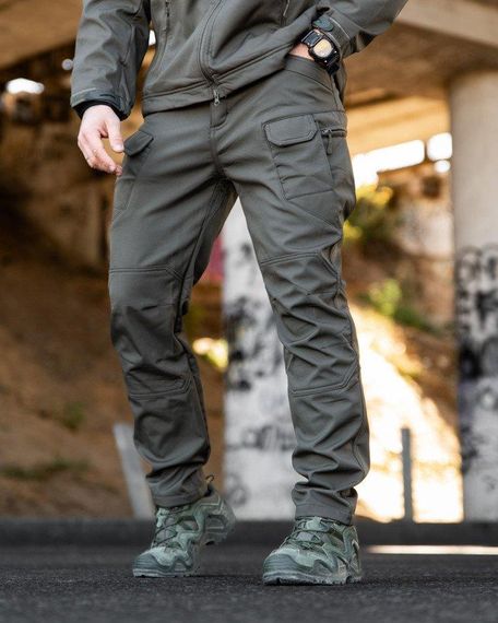 Міські тактичні штани MAXIMUS софтшел light grey ПП7982