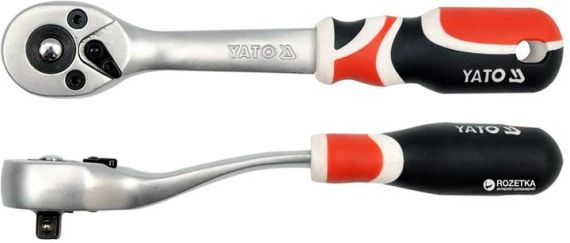 Тріскачка YATO 72 зубці 1/4" 155 мм (YT-0730)