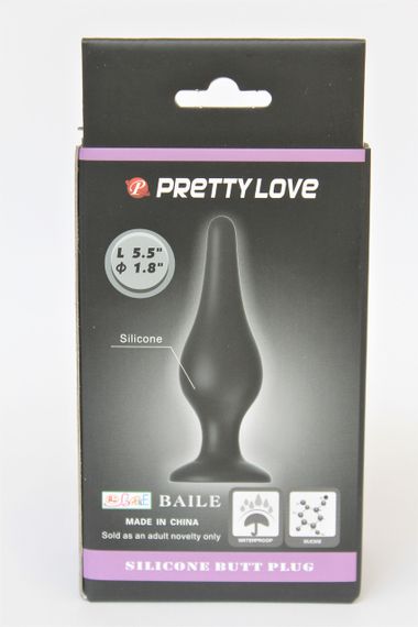 ВТУЛКА АНАЛЬНАЯ "PRETTY LOVE" L 140 мм D 45 мм Sex Aura | Зображення 4