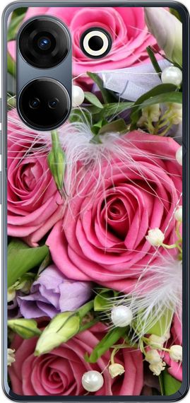 Чехол на Tecno Camon 20 Pro Нежность "2916u-3100-17620"
