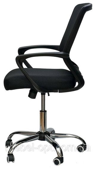 Крісло офісне Marin black, з механізмом Tilt, спинка — сітка, сидіння PP — поліпропілен | Зображення 3