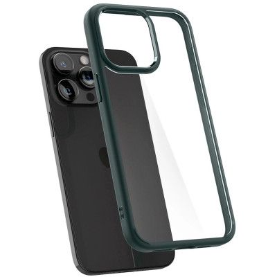 Чехол для мобильного телефона Spigen Apple iPhone 15 Pro Max Ultra Hybrid Abyss Green (ACS06574) | Зображення 6