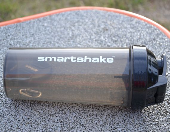 Шейкер спортивний Smartshake Lite 1000ml Glossy-Black | Зображення 8