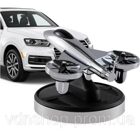 Ароматизатор на сонячних батареях у машину Літак винищувач з турбінами