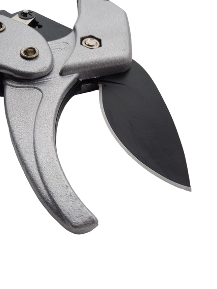Секатор з храповим механізмом 200мм, японська сталь SK5 з тефлоновим покриттям | Зображення 7