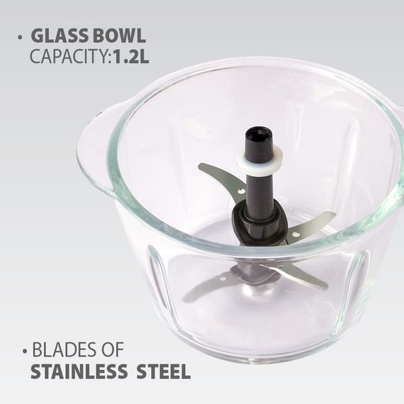 Кухонний подрібнювач-чопер Maestro MR-582 для нарізання подрібнення та змішування продуктів | Зображення 2