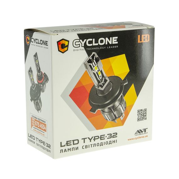 Светодиодная лампа Cyclone Led H27 6000K type 32 (1 лампа) | Зображення 2