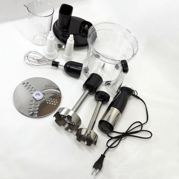 Многофункциональный погружной мульти блендер 4в1 Rainberg RB-2238 измельчитель 1200 XE-783 Вт, мощный