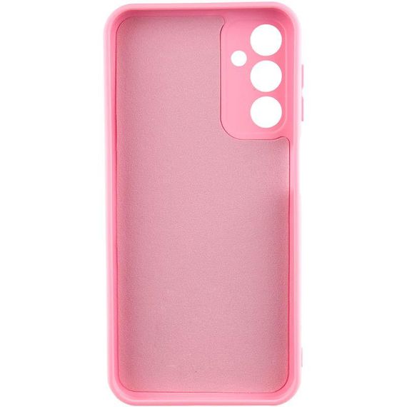 Чохол TPU GETMAN Liquid Silk Full Camera для Samsung Galaxy A15 4G/5G / M15 5G Рожевий / Pink | Зображення 2