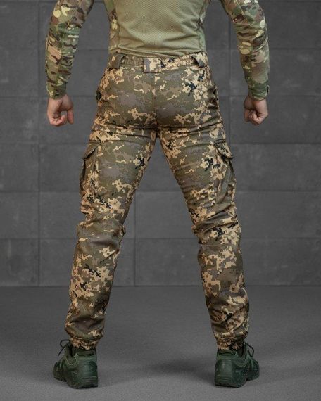 Зимние штаны soft shell BANDIT пиксель ТР6410 | Зображення 2
