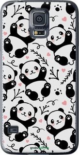 Чохол на Samsung Galaxy S5 Duos SM G900FD Панди "4318t-62-2448"