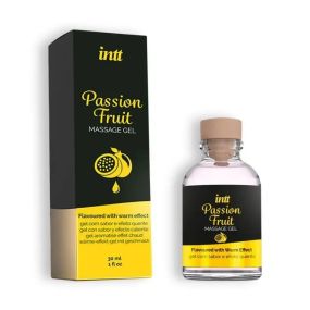 Съедобный массажный гель для интимных зон Intt PASSION FRUIT (30 мл) Sex Aura