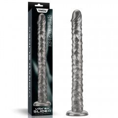 Реалістичний вібратор - King Sized Vibrating Vibrax Slider 16" Sex Aura