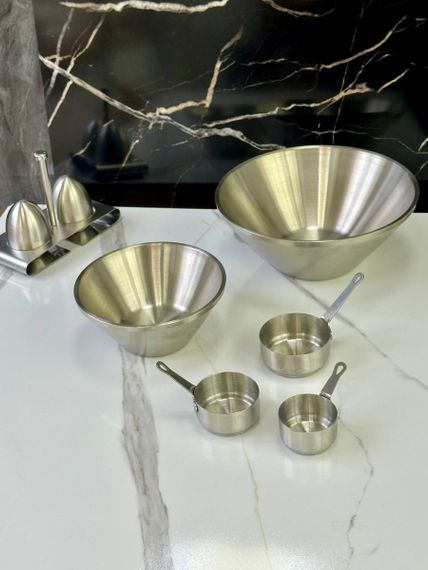 Салатник OLens Сталева радість 102-1299 23 см 1500 мл сріблястий | Зображення 2