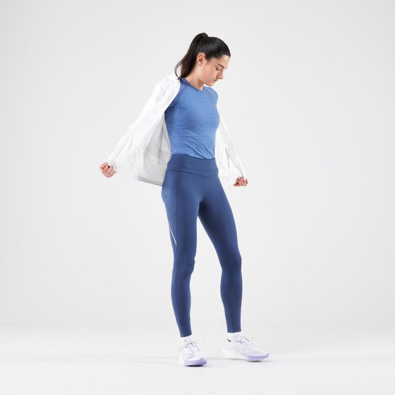 Дощовик жіночий Run Rain 100 для бігу білий - 2XL