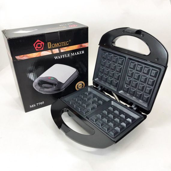 Электрическая вафельница Domotec MS-7705, Вафельница для гонконгских вафель DM-307 для дома | Зображення 2