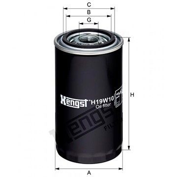 Фильтр масляный Daf CF/LF/SB 01-/ Iveco Eurocargo 91-/ Eurofire 00-/ Scania Citywide 13-/ K-series 13-/ N-series 13-/ Nissan