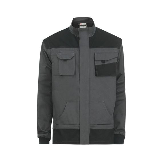 Куртка робоча зимова THUNDER, сіро-чорна, розмір XXL