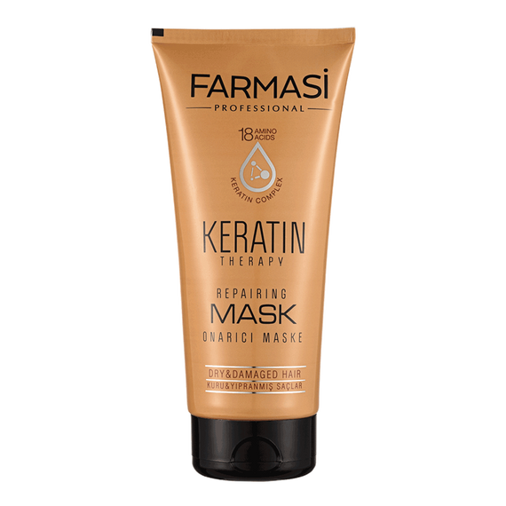 Маска для волос Farmasi Keratin Therapy 200мл | Зображення 7