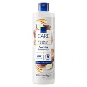 Питательный лосьон для тела Avon с маслами жожоба и ши 400 мл - гладкость, питание и уход каждый день