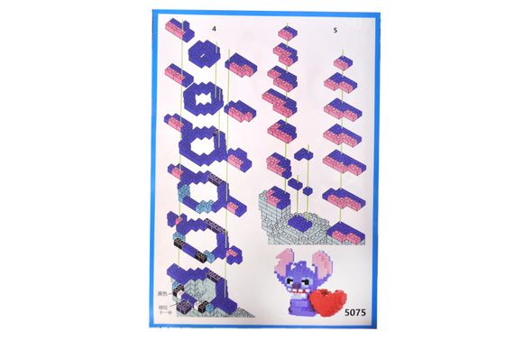 Конструктор Стіч Stitch піксель 1467 / 1558 / 5075 в коробці | Зображення 5