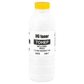 Тонер HP CLJ Pro M252 100г, yellow HG (TSM-HGH02Y-100)