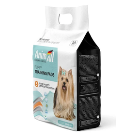 Пеленки AnimAll Puppy Training Pads для собак и щенков, 60×60 см, 10 штук