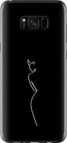 Чехол на Samsung Galaxy S8 Plus Силуэт1 "4590u-817-17620"
