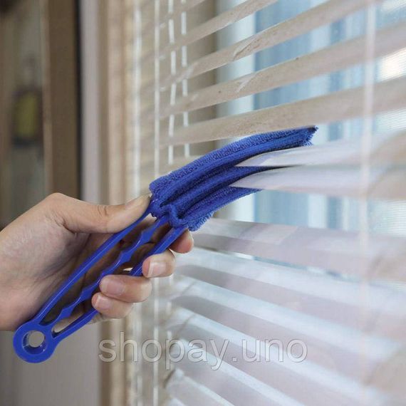Щетка для чистки жалюзи Window Blind Duster Brush Cleaner | Зображення 2