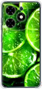 Чохол на Tecno Spark Go 2024 Зелені часточки лимона "852sp-3432-2448"