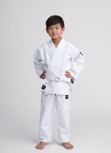 Біле дитяче кімоно для дзюдо IPPON GEAR FUTURE 2, 160 см