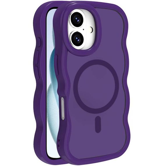 Чохол TPU+PC Undine with Magnetic Fit для Apple iPhone 16 (6.1") Purple