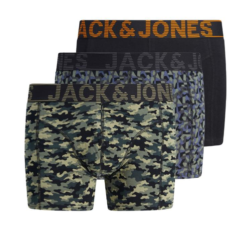 Набір чоловічих трусів боксерів Jack & Jones ADDITIONAL 3 шт в наборі