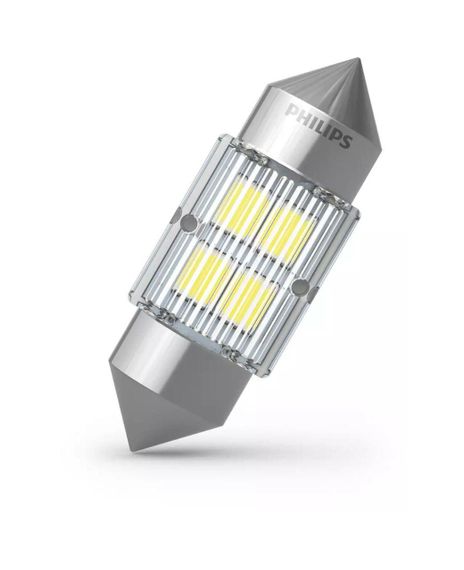 Світлодіодна лампа Philips 11860CU31B1 C5W LED Ultinon Pro3100 Festoon 12V SV8.5 WHITE 30mm | Зображення 2