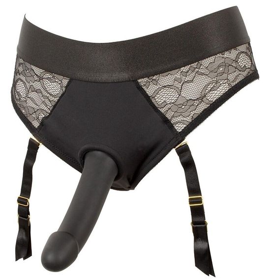 Страпон на трусиках с подвязками Sex Aura | Зображення 1