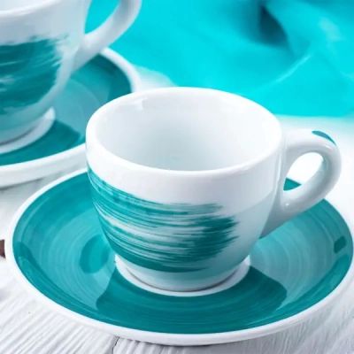 Чашка Ancap espresso 75 мл, серія Verona Millecolori Green (35112) | Зображення 2