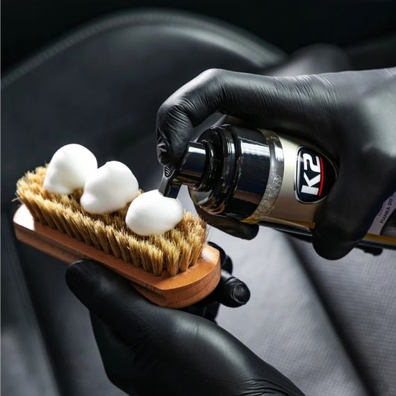 Щетка для очистки кожаной обивки K2 Auron Brush Soft 13 см (G451) | Зображення 3