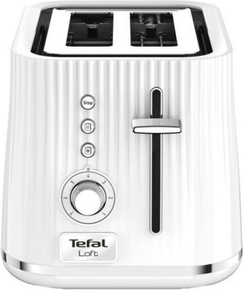 Тостер TEFAL LOFT TT761138, 850 Вт, белый (TT761138) | Зображення 1