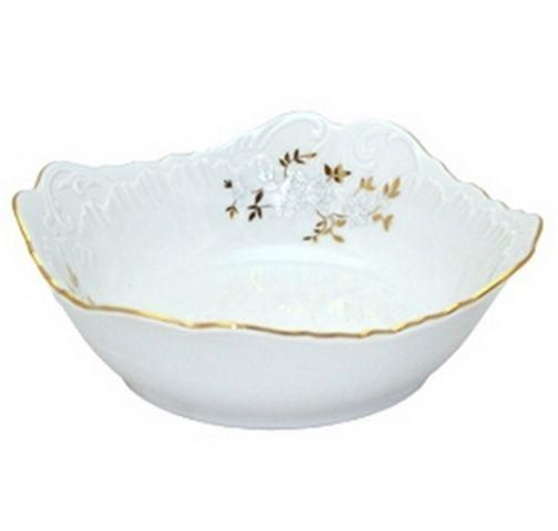 Салатник Cmielow White Flower 9705-24 24 см | Зображення 1