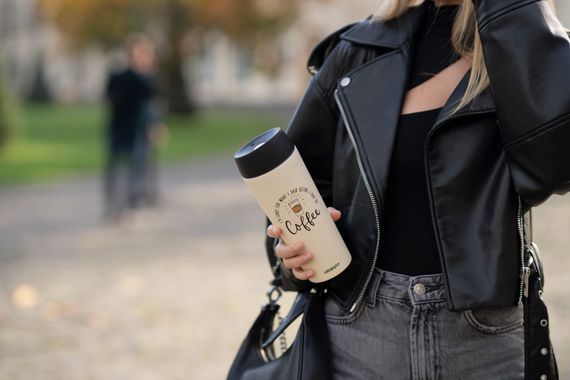 Термокухоль Ardesto Coffee Time 450 мл Бежева AR2645C | Зображення 3