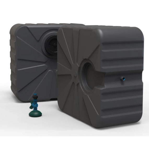 Бак для душа 100л Litolan с лейкой | Зображення 1