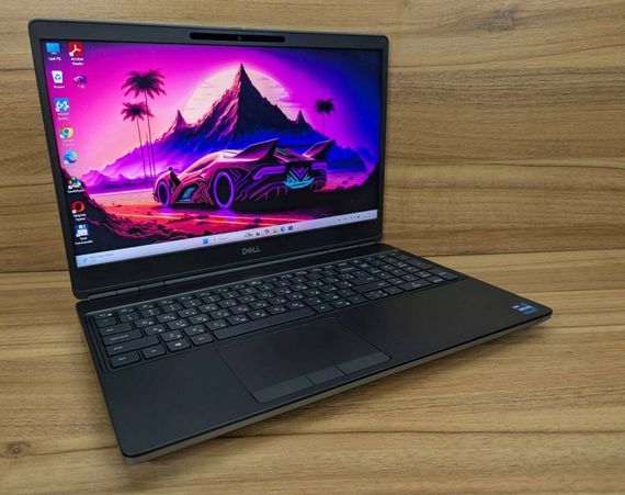 Мобильная рабочая станция Dell Precision 7560 / 15.6" (3840x2160) IPS / Intel Xeon W-11855M (6 (12) ядер по 3.2 - 4.9 GHz) / 32 GB DDR4 / 256 GB SSD / nVidia RTX A4000, 8 GB GDDR6, 256-bit / WebCam / Windows 11 б/у + Подарок Беспроводная мышь / USB | Зображення 3