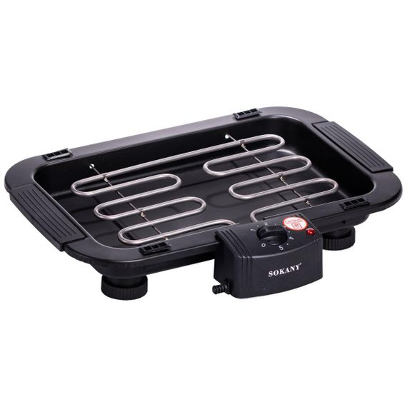 Електрогриль  з термостатом 2000 Вт Sokany SK-273BG | Зображення 1