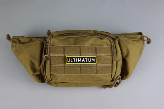 Сумка тактическая на пояс ULTIMATUM RT-258 , Мужская тактическая сумка бананка с системой Molle