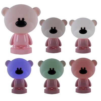 Нічник Kite Світильник LED з акумулятором Bear, рожевий (K24-490-2-2) | Зображення 3