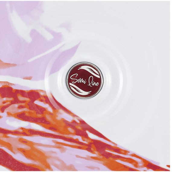 Валіза Semi Line 20" (S) White/Red Print (T5654-1) | Зображення 7