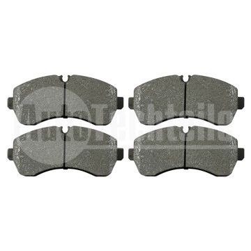 Колодки тормозные передние Mercedes Benz Sprinter 509-515/VW Crafter 50, AutoTechteile, 100 4309, 13.0460-4827.2